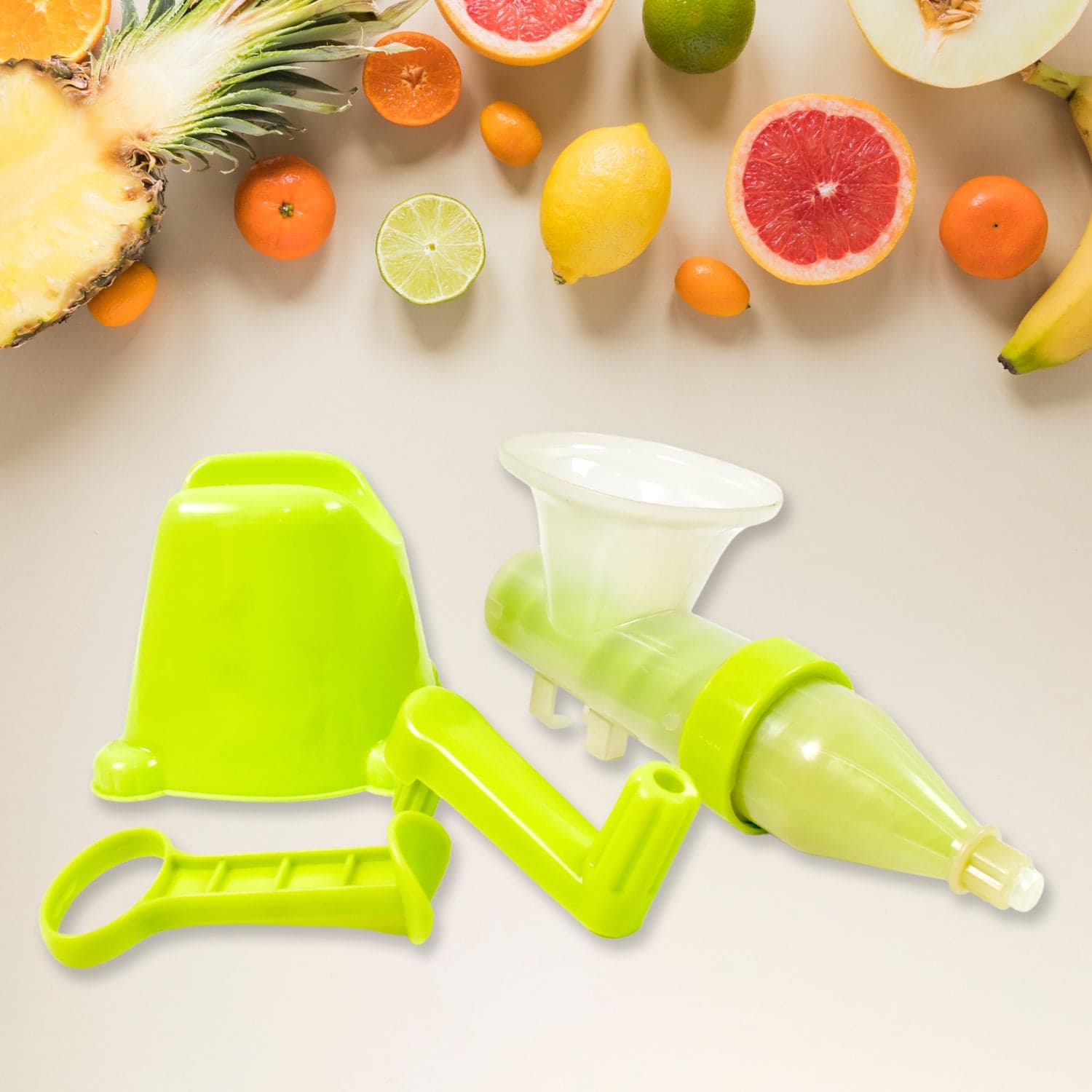 Manual Juicer Modern Plastic Fruit and Vegetable Juicer (1 Pc / Bowl Not Included) thumbnail 3