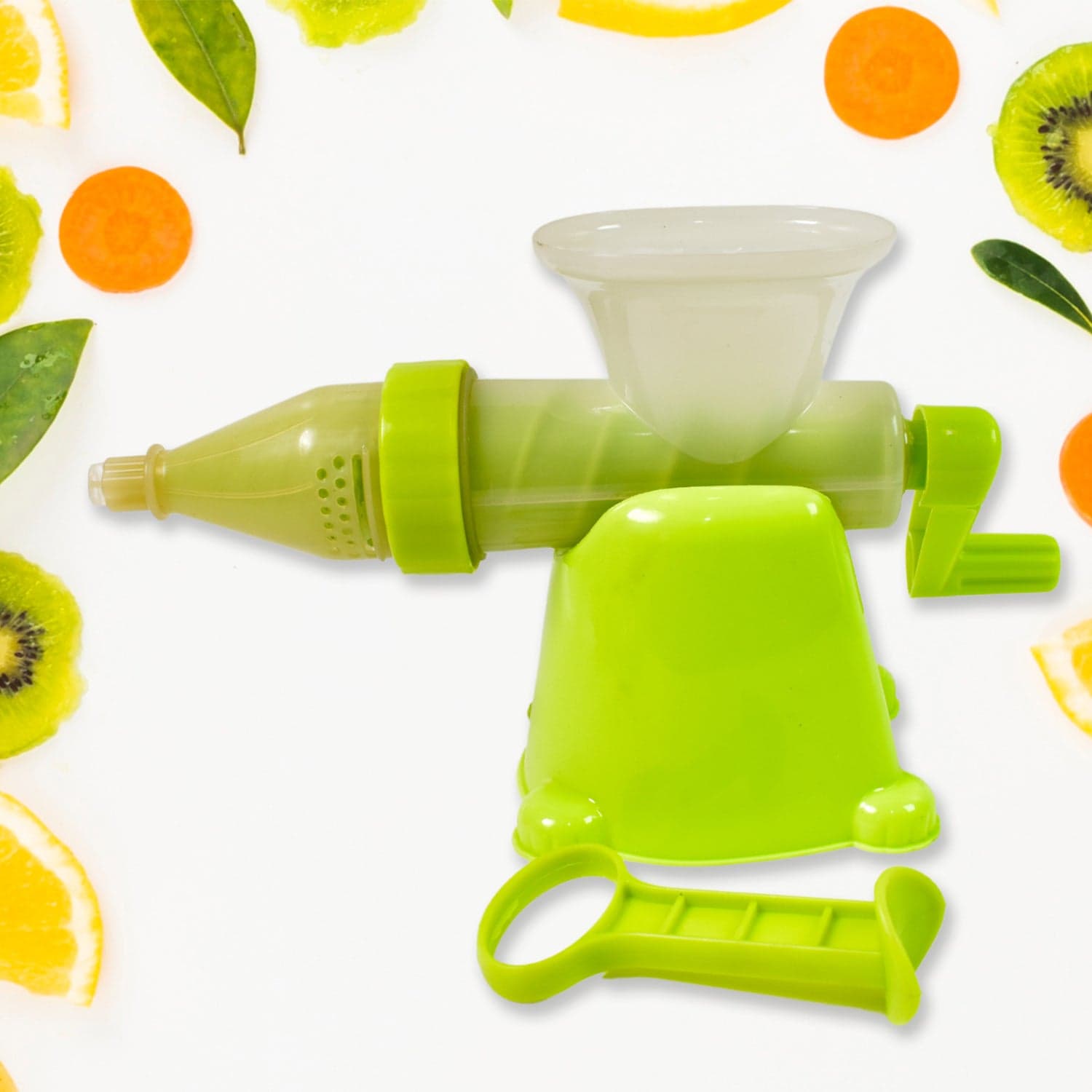 Manual Juicer Modern Plastic Fruit and Vegetable Juicer (1 Pc / Bowl Not Included) thumbnail 4