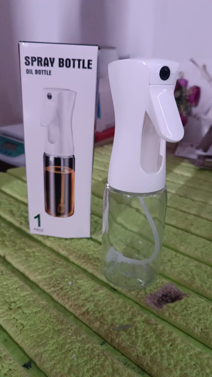 Glass Oil Dispenser Bottle Spray (1 Pc / 200 ml Approx) thumbnail 7