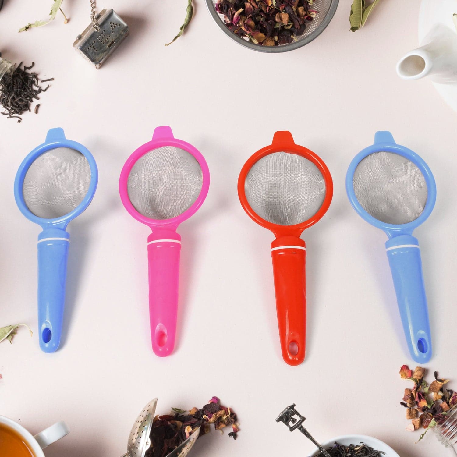 Plastic Multipurpose Tea and Coffee Strainer (Pack of 12 Pcs) thumbnail 4