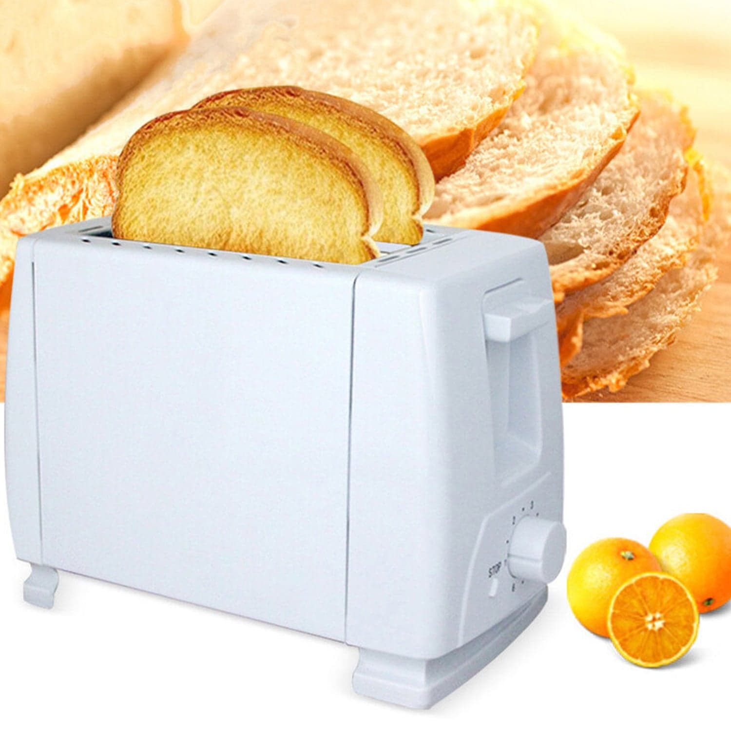 Electric Toaster Machine, Multifunctional Automatic Bread Machine (650 Watt / 1 Pc) thumbnail 6