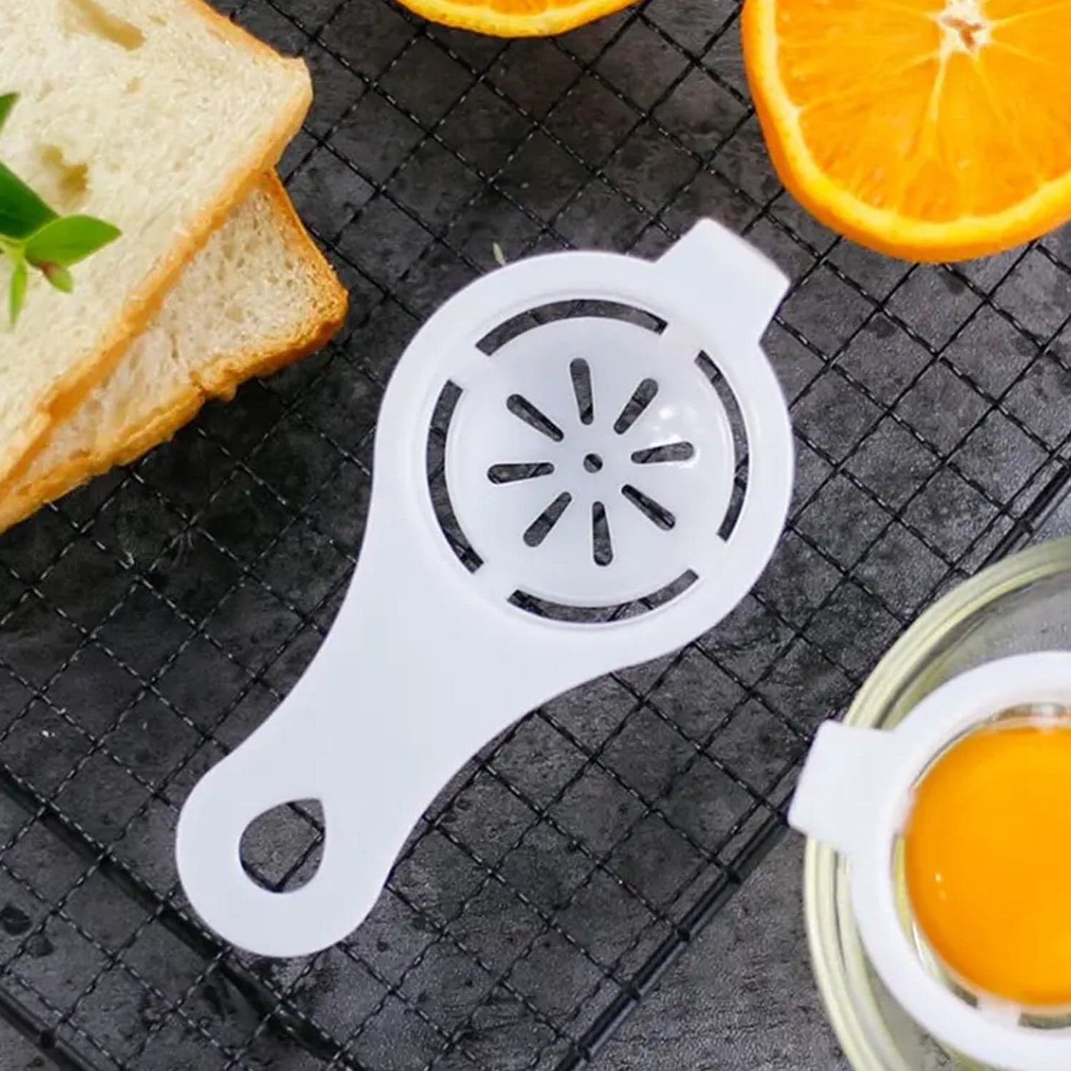 Plastic Egg Yolk Separator, Egg White Yolk Filter Separator (1 Pc) thumbnail 4