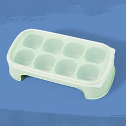 Ice Mold, 8 Grid Food Grade Portable Plastic Ice Tray (1 Pc / 15—8 Cm)