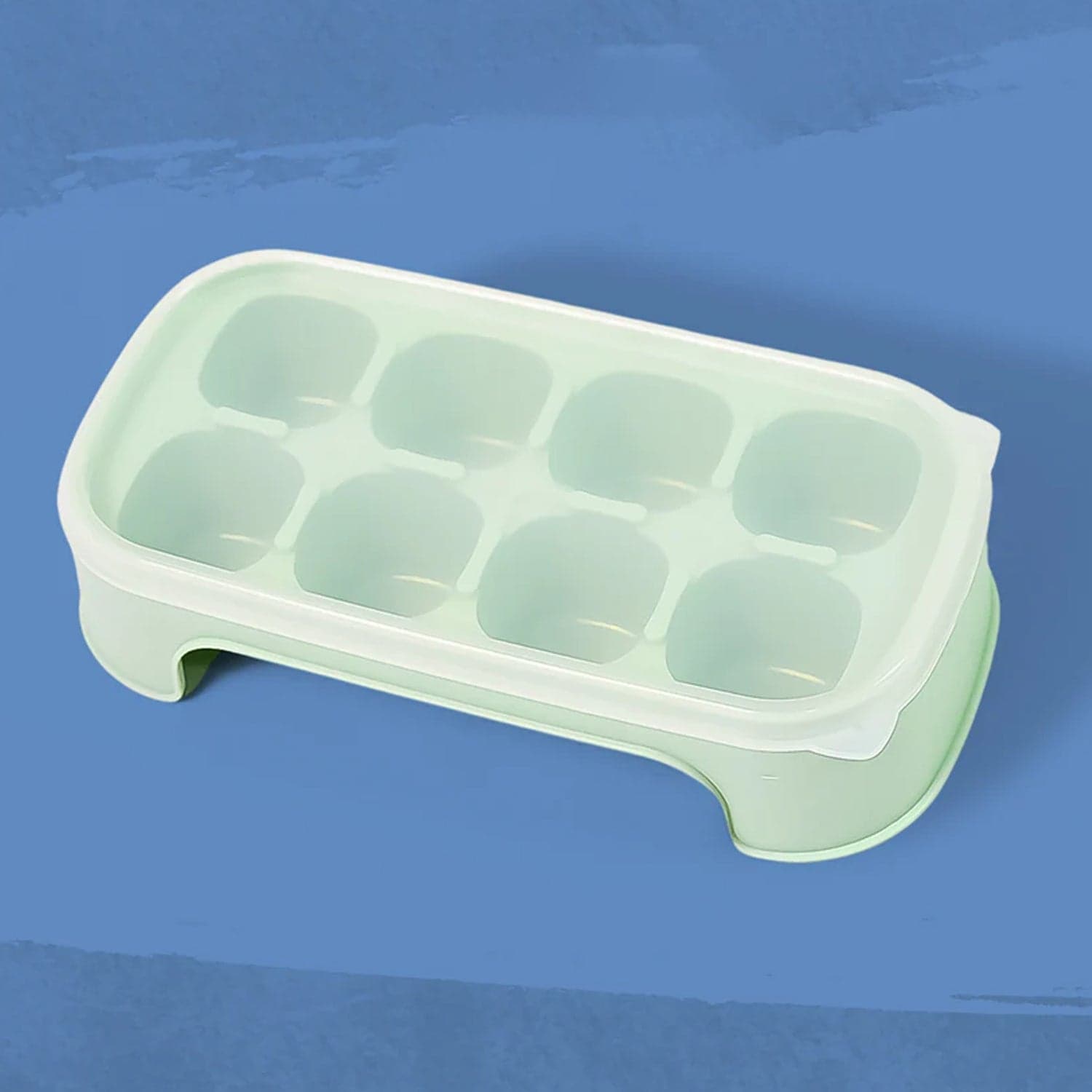 Ice Mold, 8 Grid Food Grade Portable Plastic Ice Tray (1 Pc / 15—8 Cm) thumbnail 1