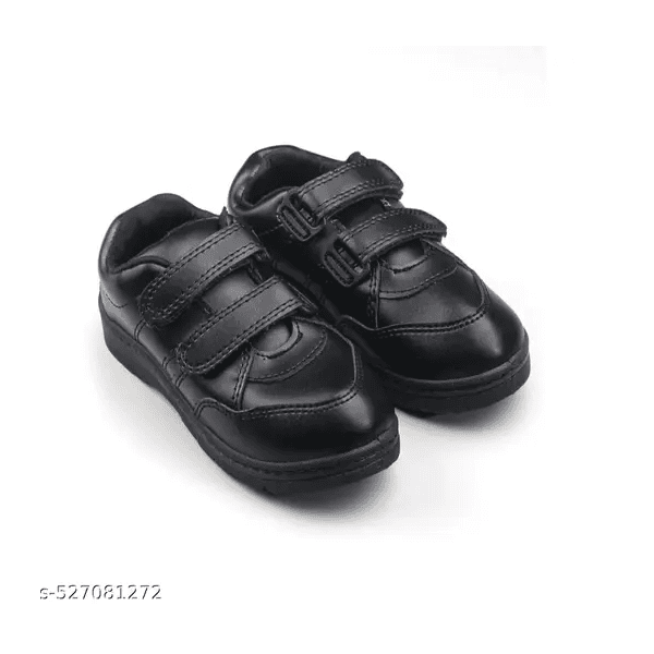 LIFEO Casual Black School Shoes For Girls & Boys Buckle Very Comfortable And Lightweight For Kids Black School Shoe For Girls & Boys thumbnail 2