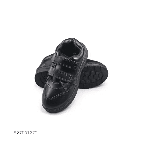 LIFEO Casual Black School Shoes For Girls & Boys Buckle Very Comfortable And Lightweight For Kids Black School Shoe For Girls & Boys thumbnail 4