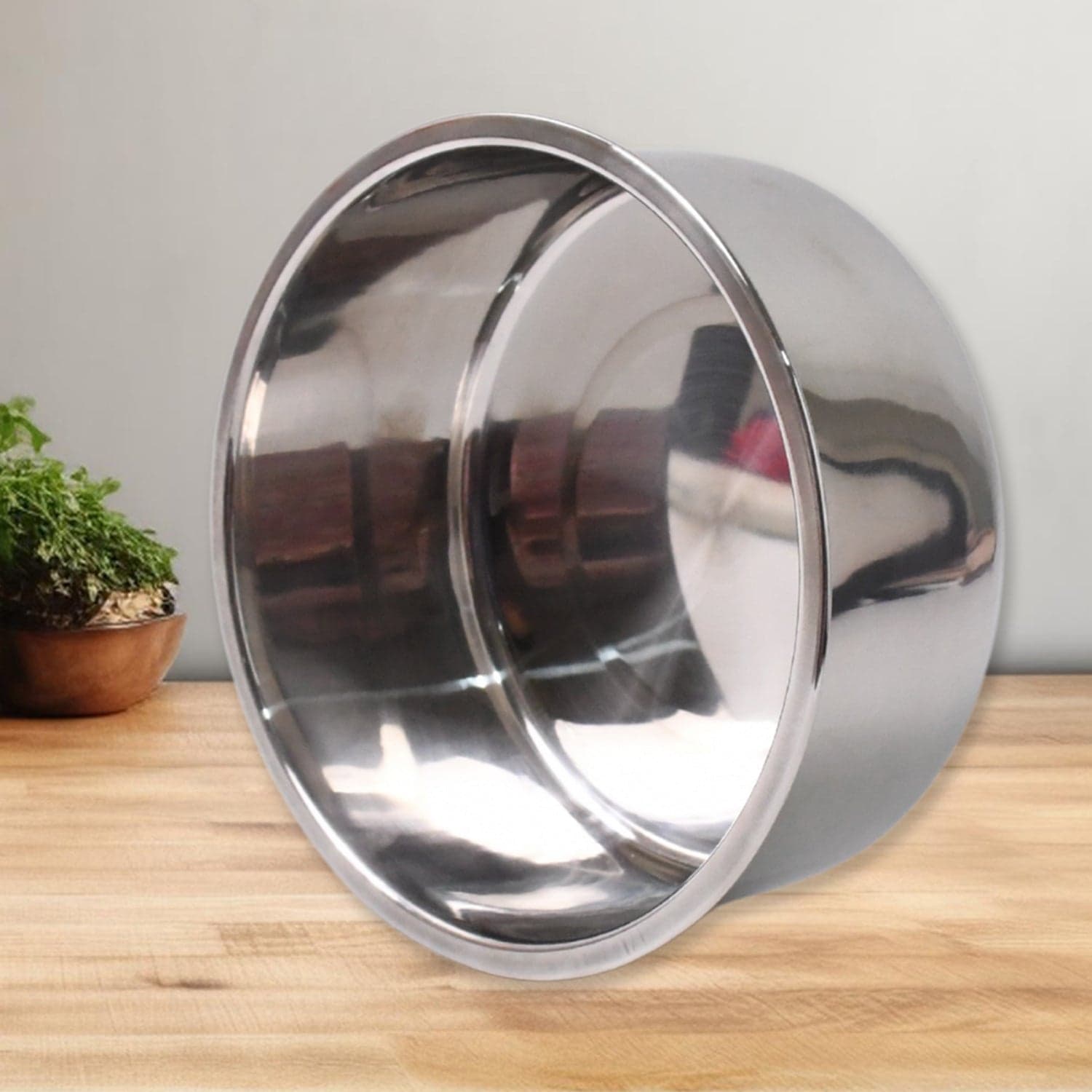 Stainless Steel Table Small Dish Bowl Plate Set for Side Dish, Sauce (1 Pc) thumbnail 7