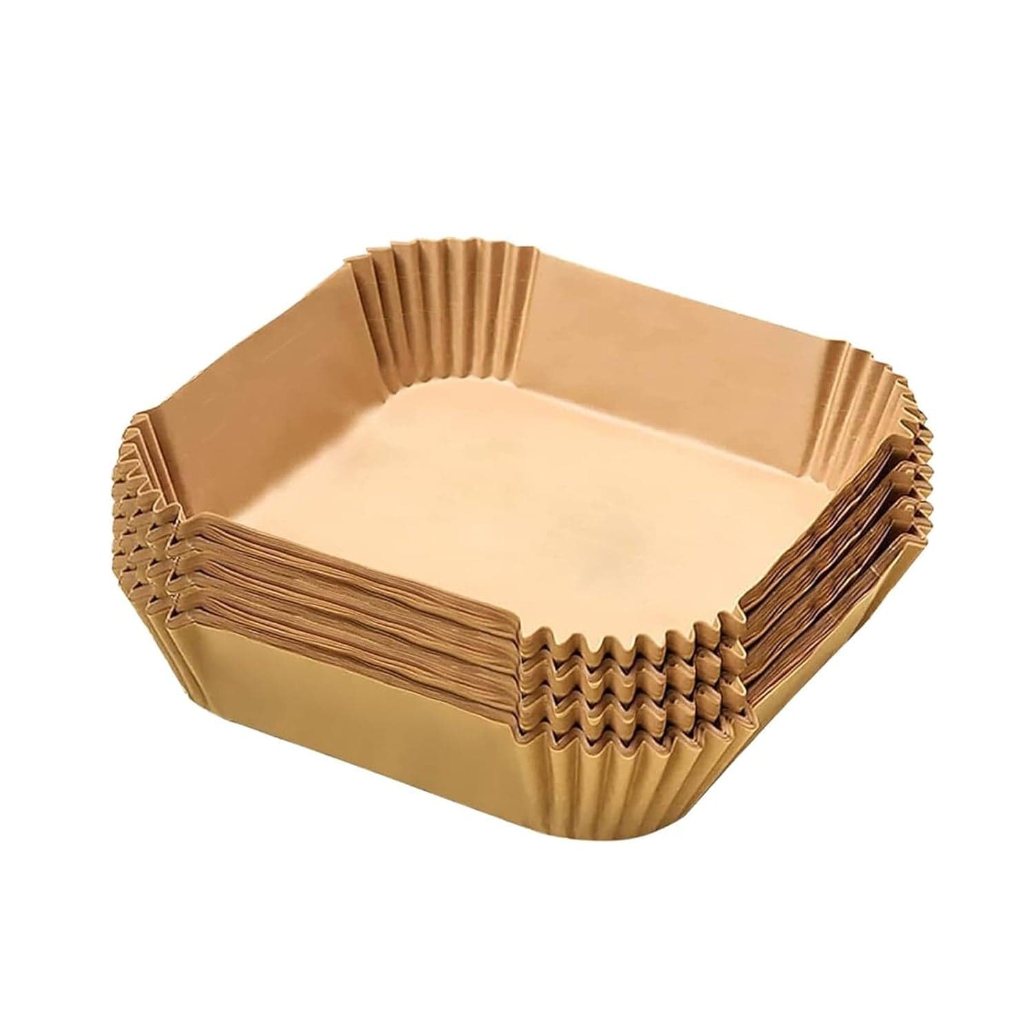 Square Air Fryer Disposable Paper Liner (50 Pcs Set / 160mmx45mm) thumbnail 5