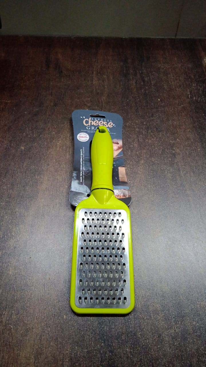 Stainless Steel Vegetables & Fruits Shredder for Kitchen Cheese Grater (1 Pc) thumbnail 10