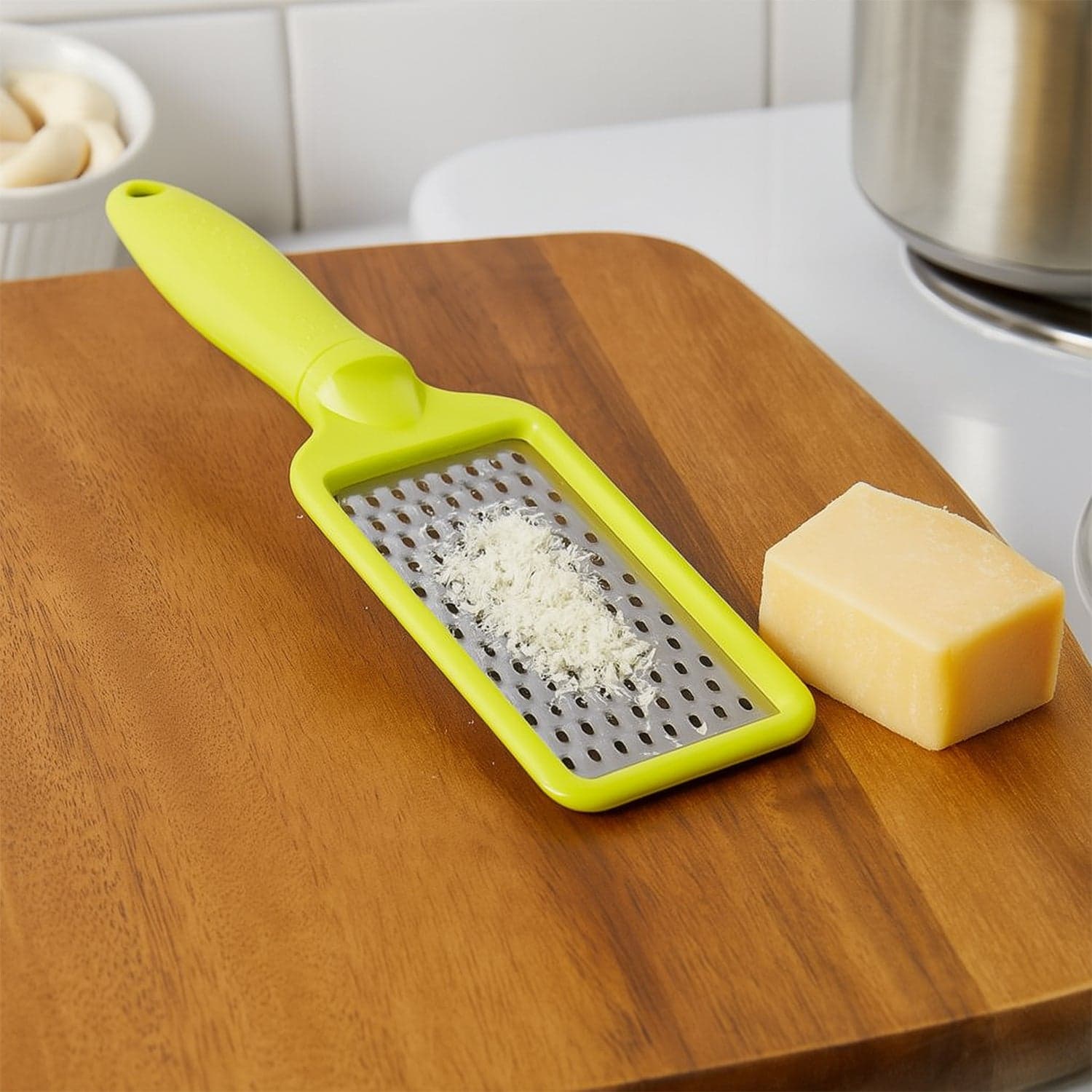 Stainless Steel Vegetables & Fruits Shredder for Kitchen Cheese Grater (1 Pc) thumbnail 6