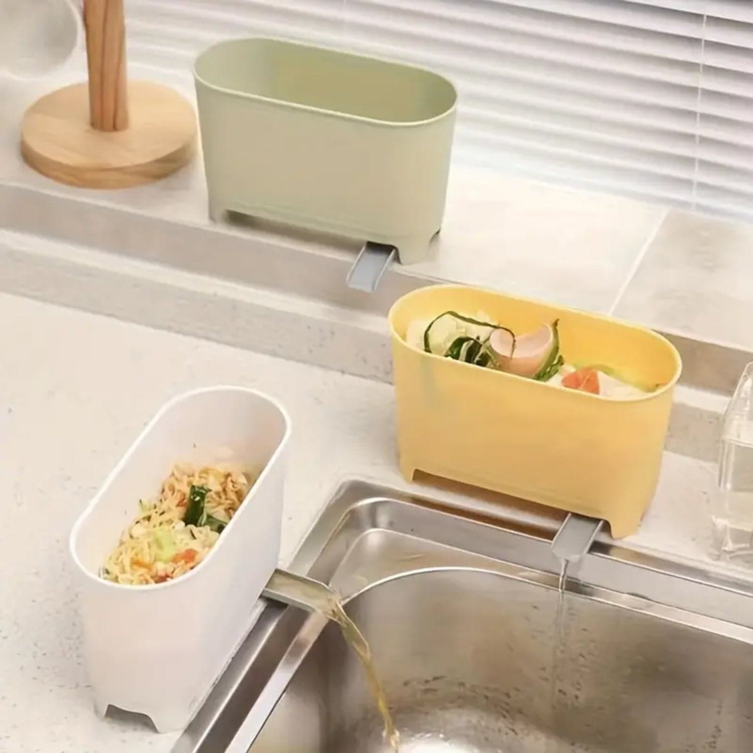 Sink Trash Can Strainer Multi Purpose Sink Kitchen (1 Pc) thumbnail 9