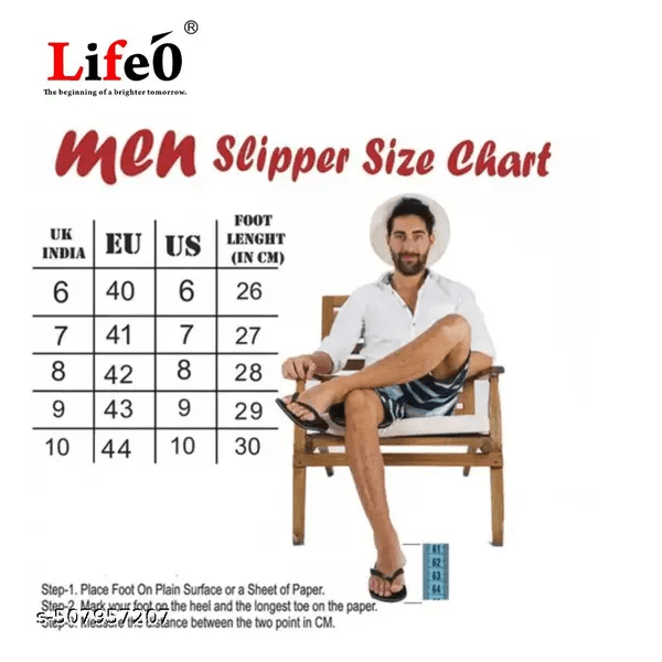 LIFEO Soft and comfortable Designer black mens slippers flipflops thumbnail 4