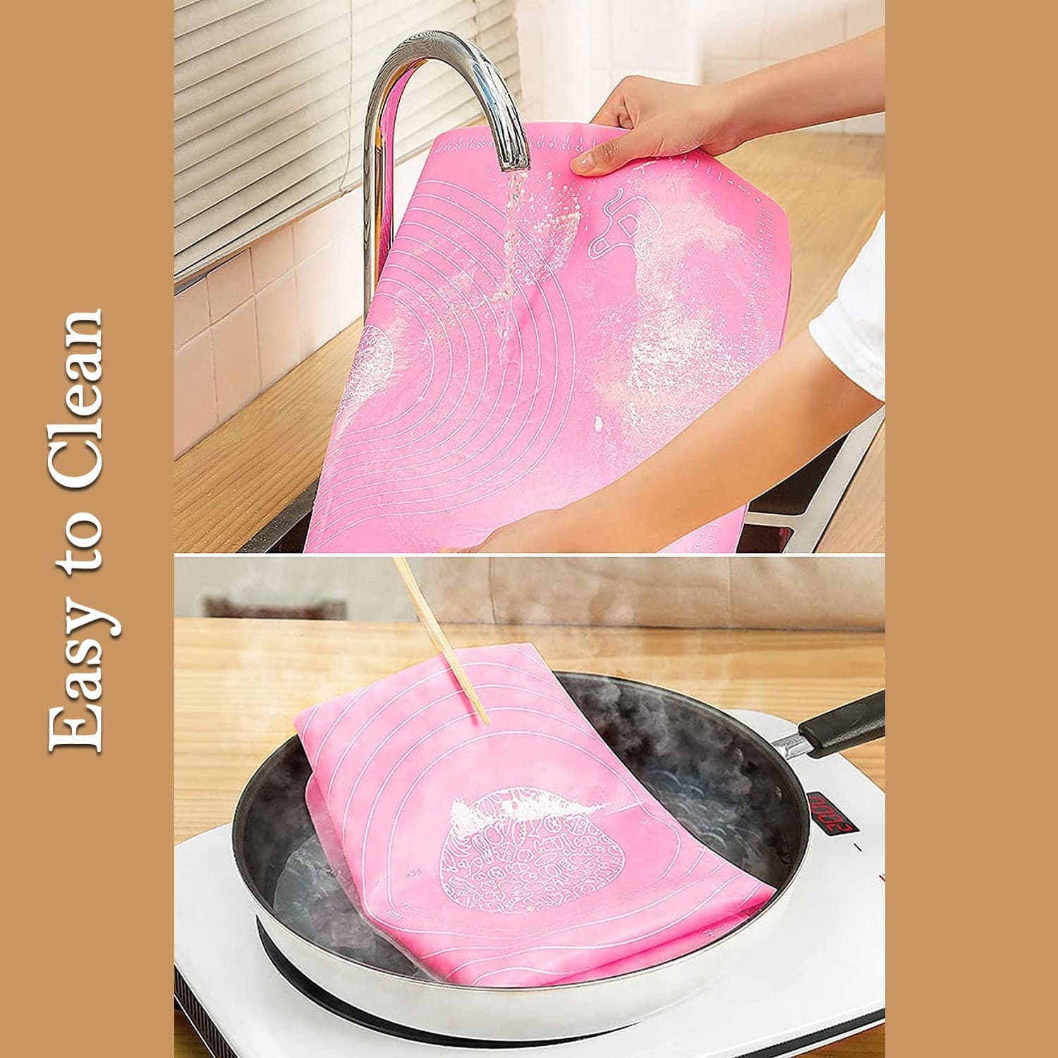 Rolling Baking Mat with Measurements (65—45 Cm / 1 Pc) thumbnail 6