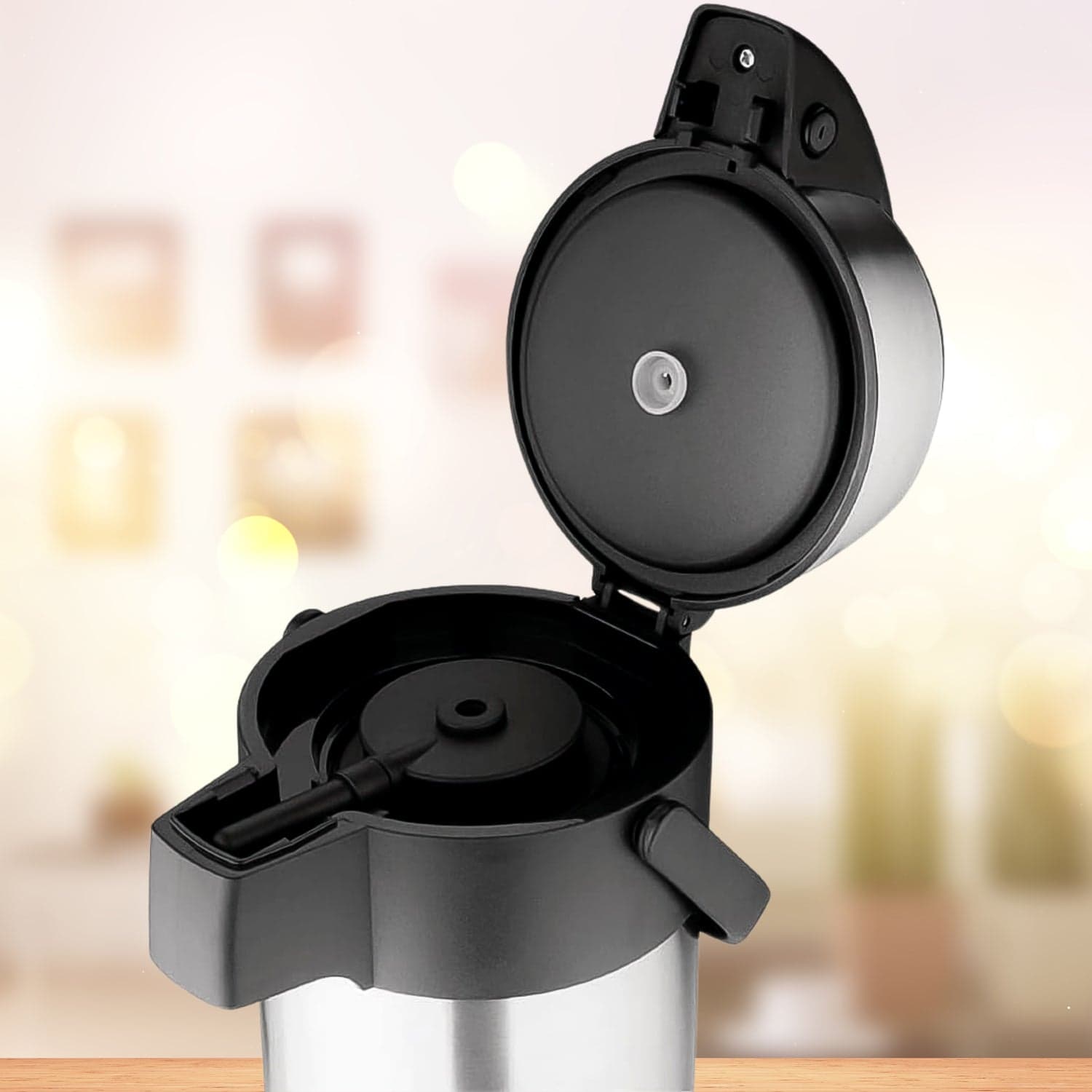 Beverage Dispenser Stainless Steel for Serving Tea and Coffee, Thermos steel (4000 ML) thumbnail 3