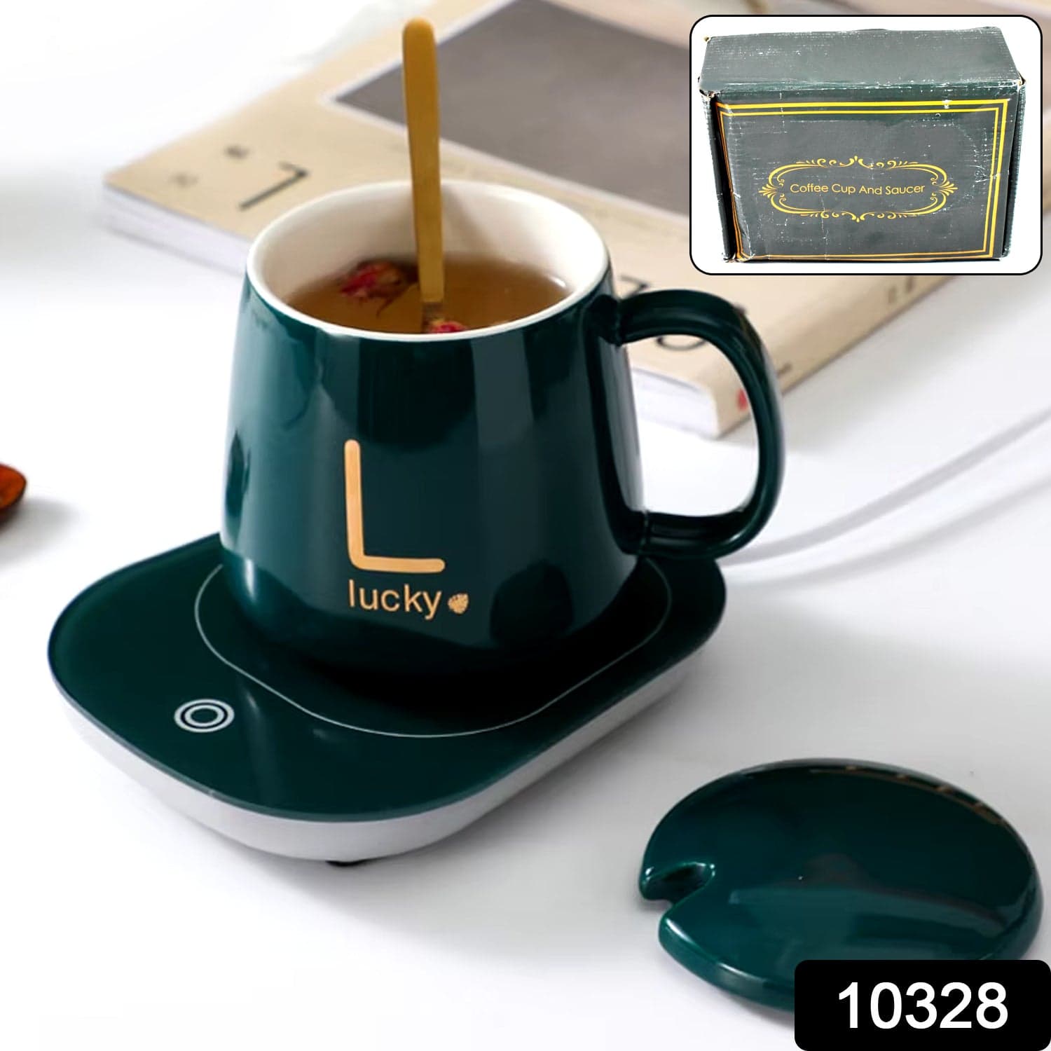 USB Coffee Mug Heater of Electric Cup Warmer (1 Set) thumbnail 2