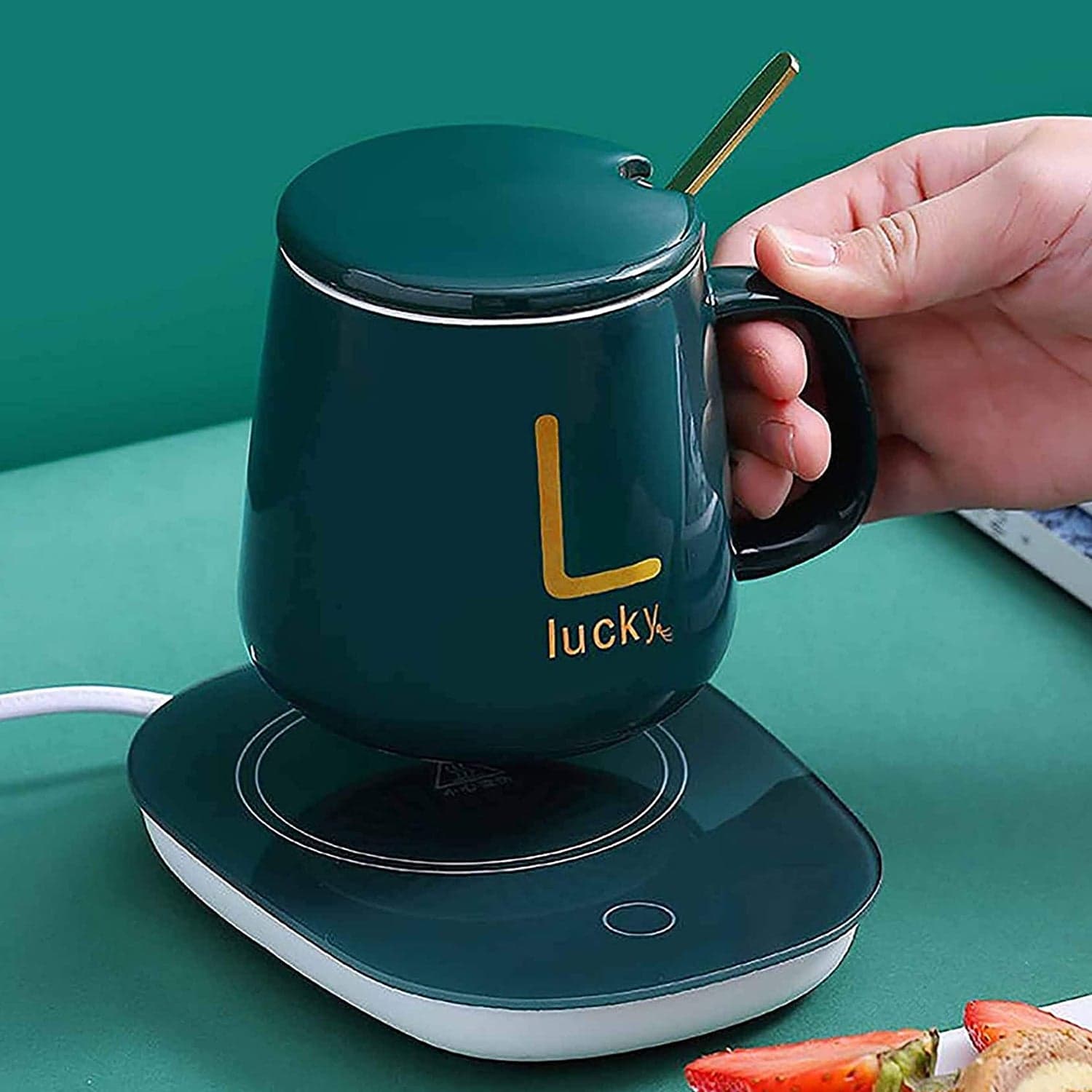 USB Coffee Mug Heater of Electric Cup Warmer (1 Set) thumbnail 3
