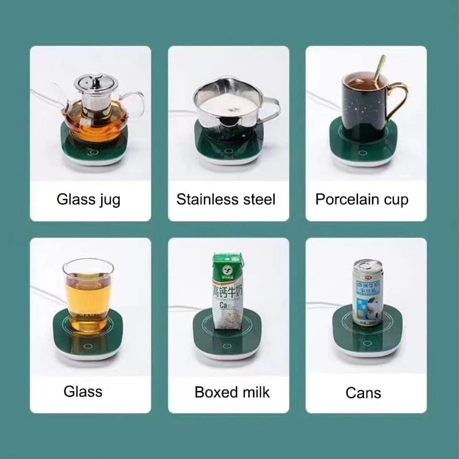USB Coffee Mug Heater of Electric Cup Warmer (1 Set) thumbnail 6