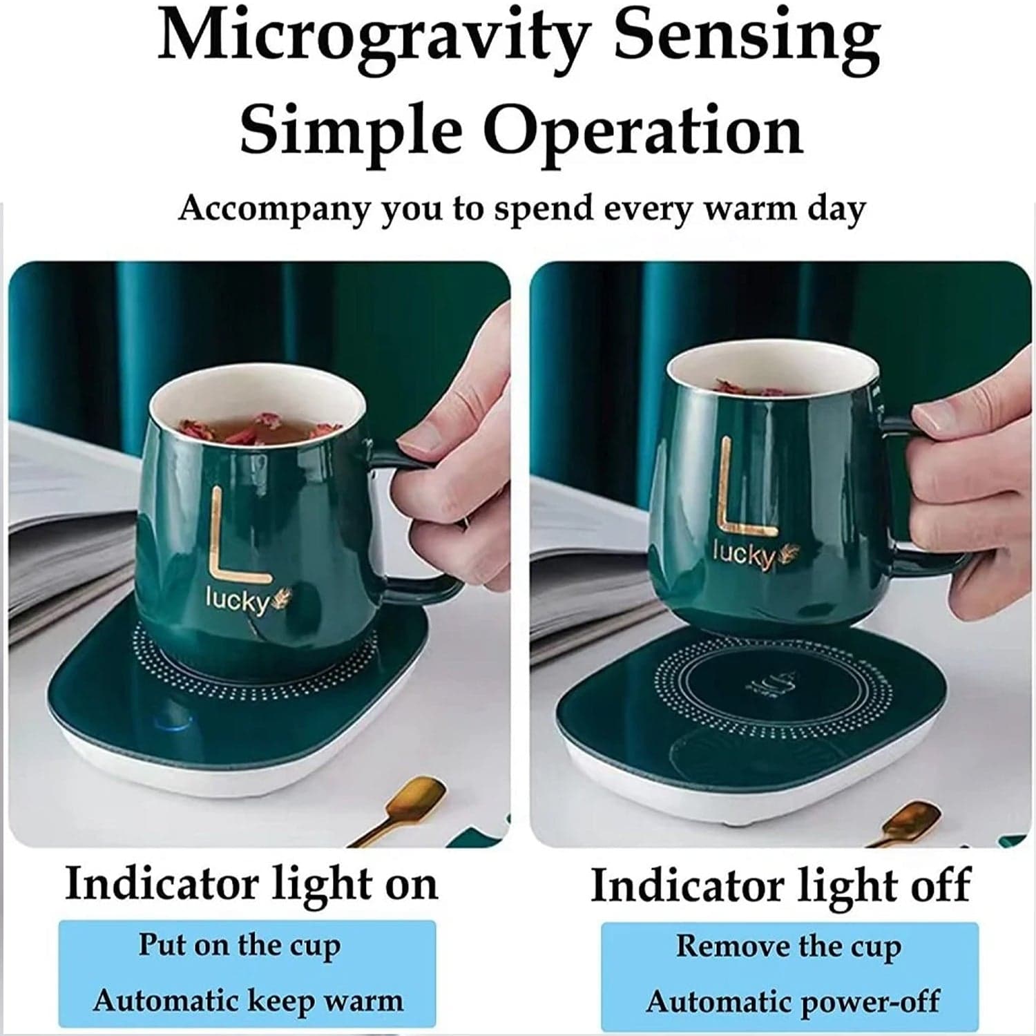 USB Coffee Mug Heater of Electric Cup Warmer (1 Set) thumbnail 7