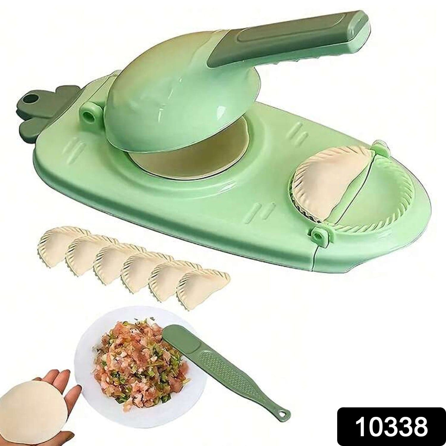 2 In 1 Dumpling Maker, Portable Dumpling Wrappers Maker (1 Pc) thumbnail 2