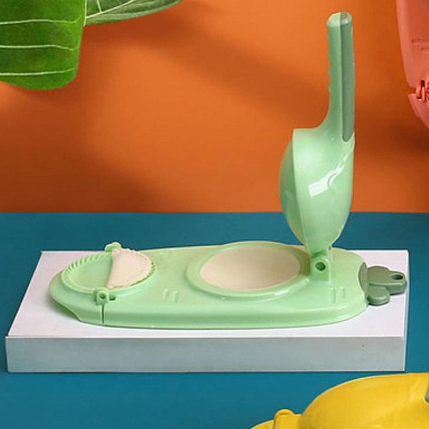 2 In 1 Dumpling Maker, Portable Dumpling Wrappers Maker (1 Pc) thumbnail 3