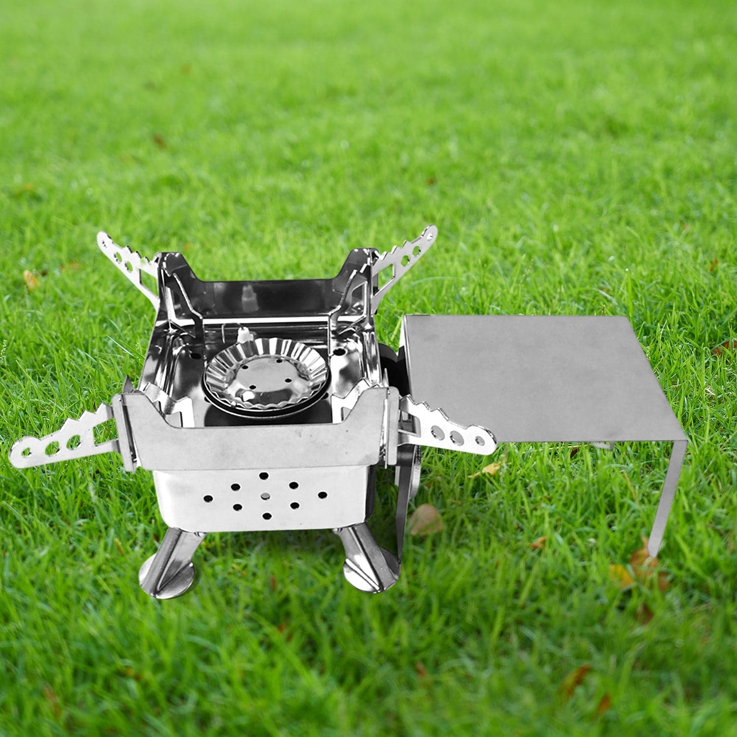 Mini Portable Square Camping Stove (1 Pc) thumbnail 1