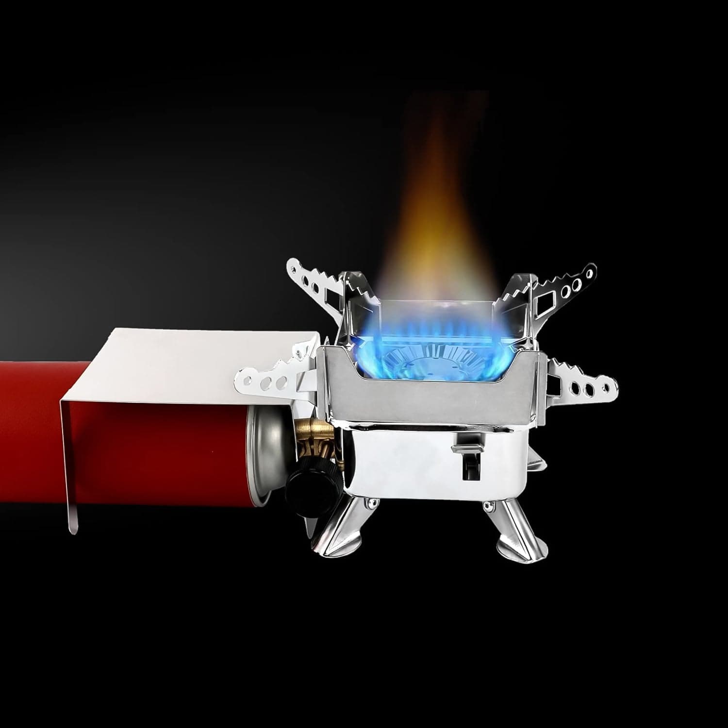 Mini Portable Square Camping Stove (1 Pc) thumbnail 3