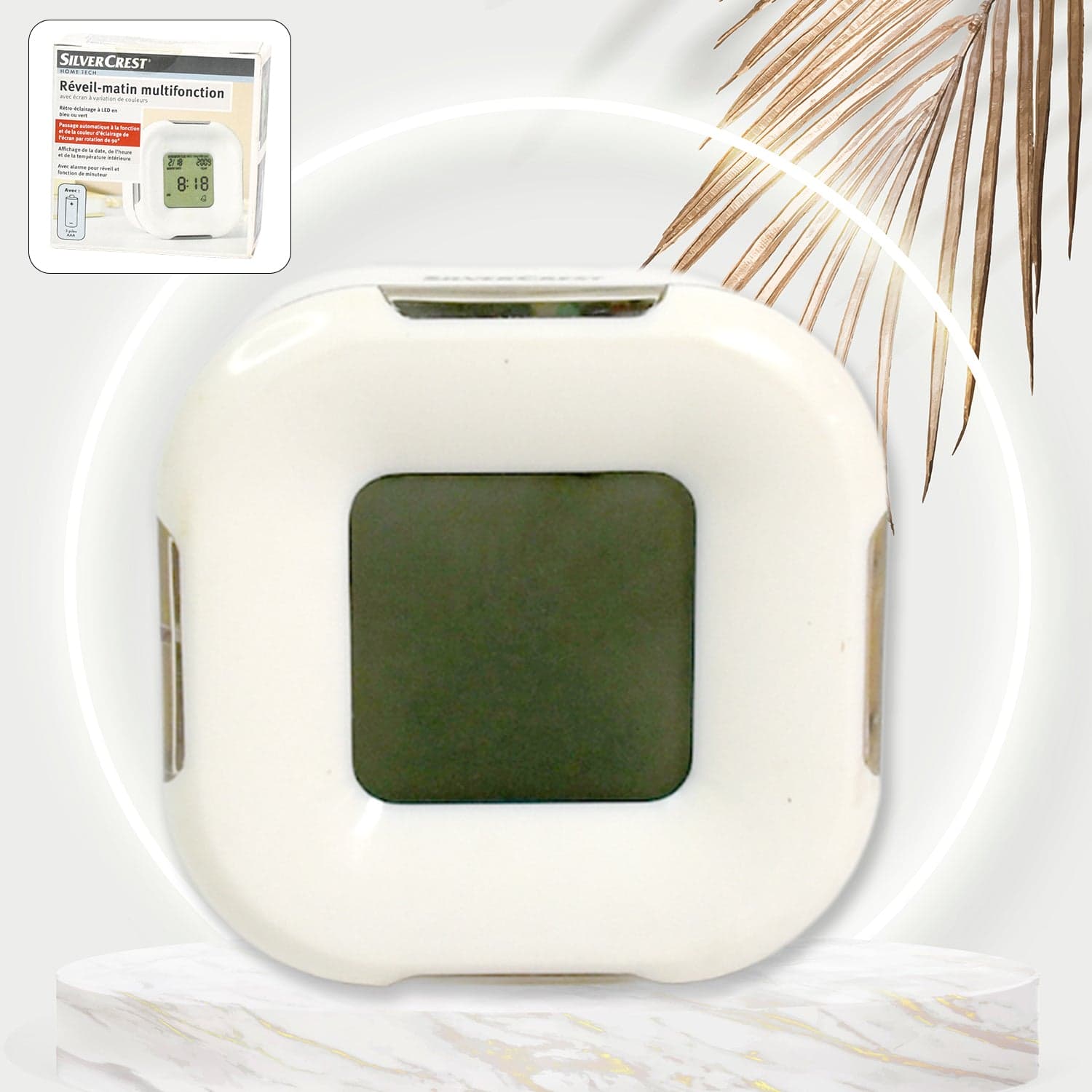 Glow LED Desk Clock (1 Pc) thumbnail 5