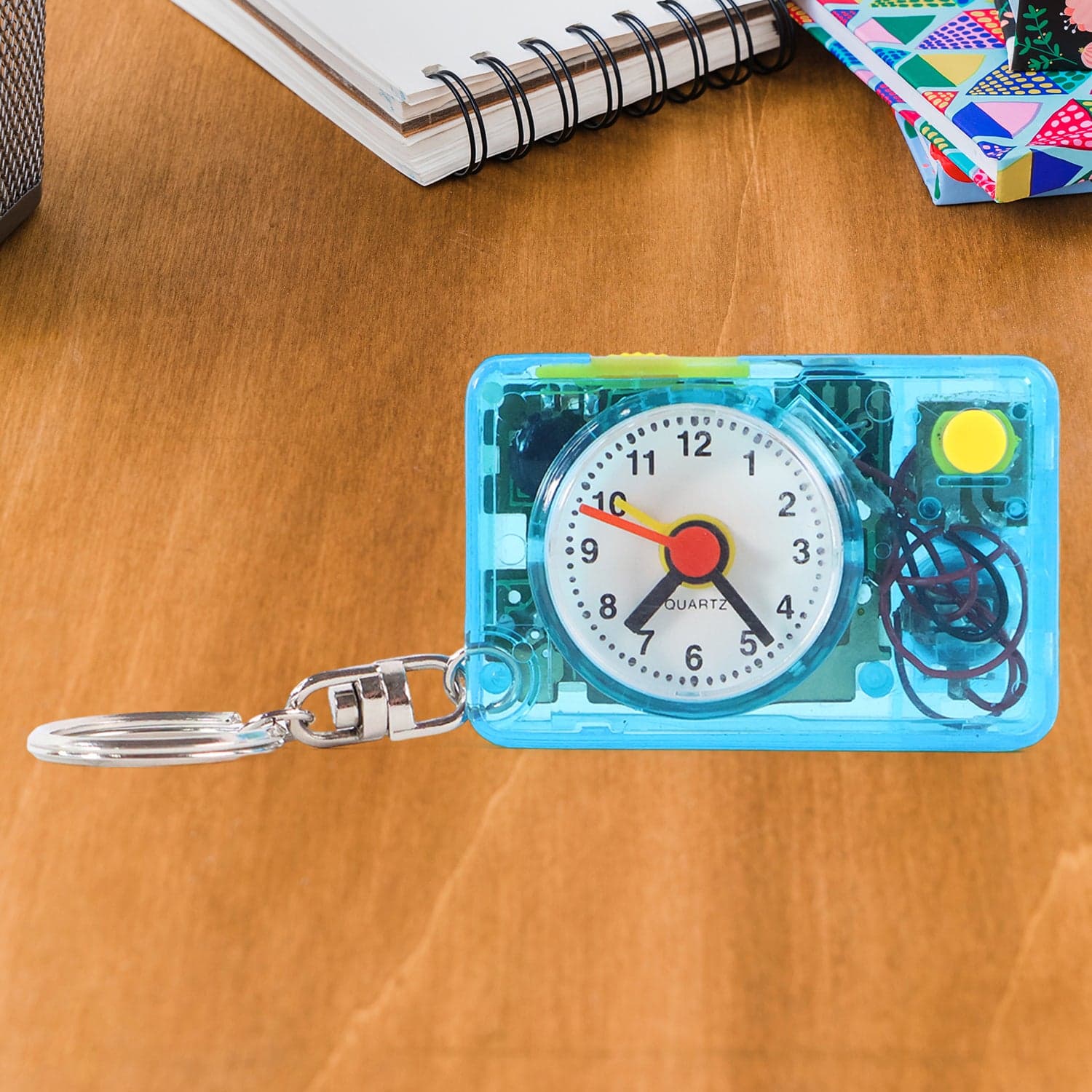 Mini Alarm Clock Keychain 1Pc thumbnail 5