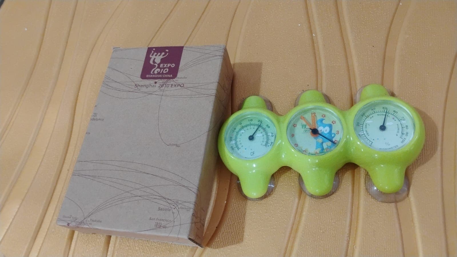 Plastic 3 in 1 Precision Desktop Clock (1 Pc) thumbnail 7