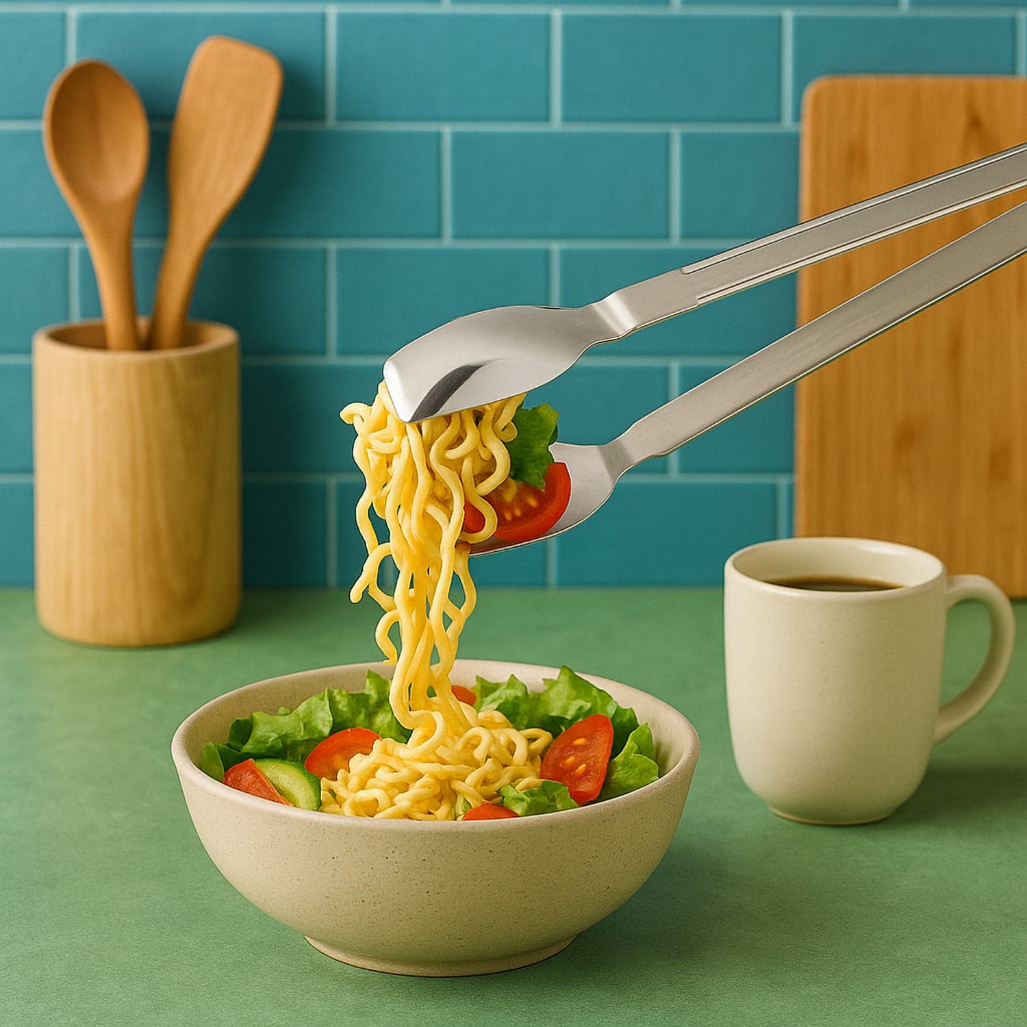 Ss Multipurpose Serving Tong 1Pc thumbnail 2