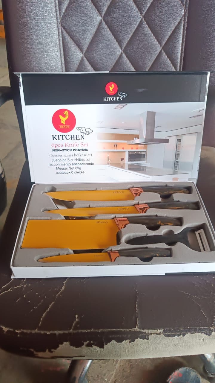 Professional Kitchen Knife 6Pc thumbnail 9
