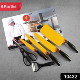 Professional Kitchen Knife 6Pc