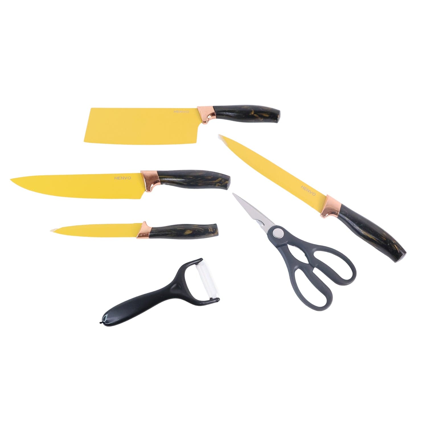 Professional Kitchen Knife 6Pc thumbnail 4