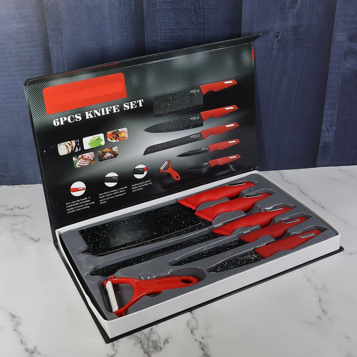 Kitchen Knife Set 6Pc thumbnail 3