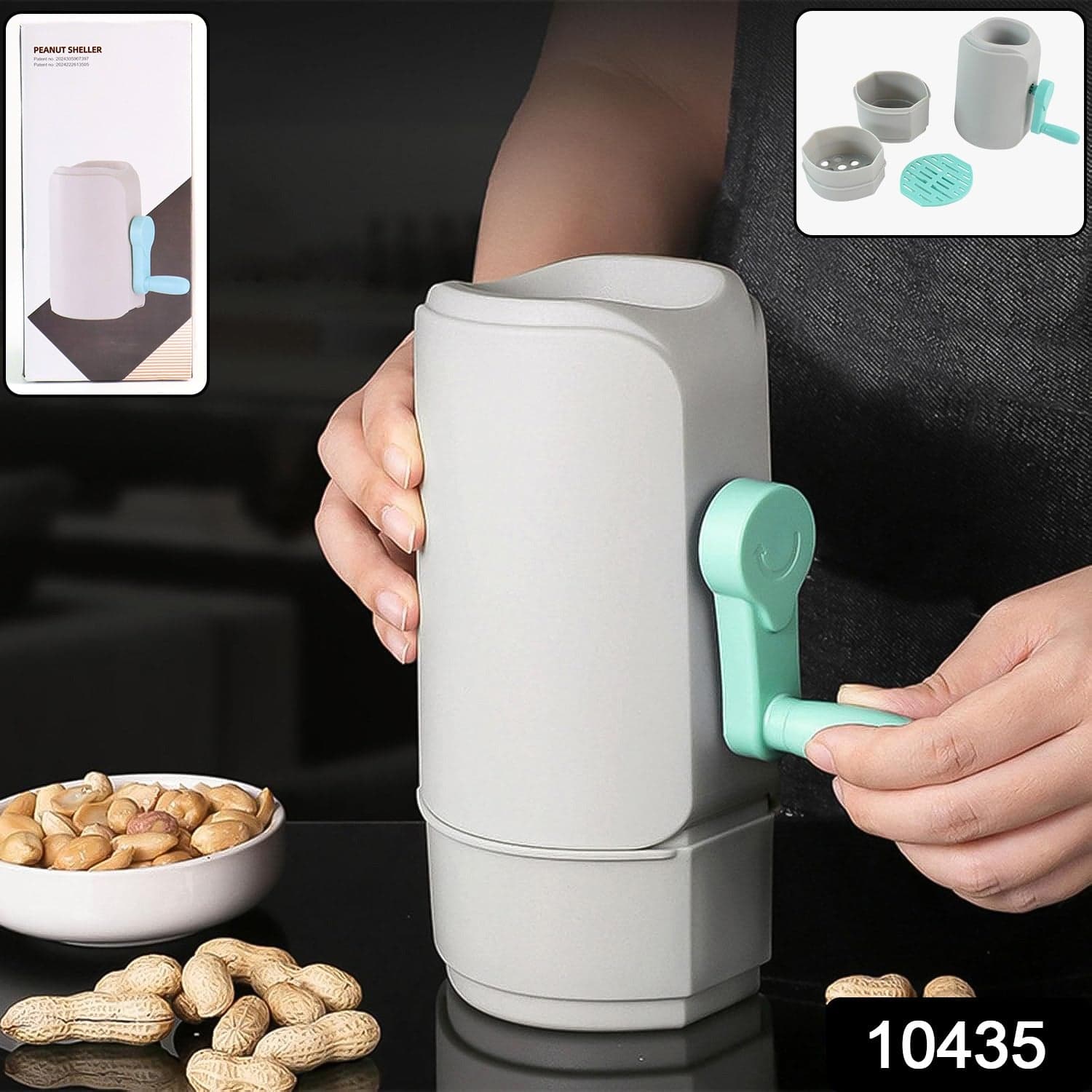 Manual Hand Crank Peanut Sheller Machine thumbnail 1