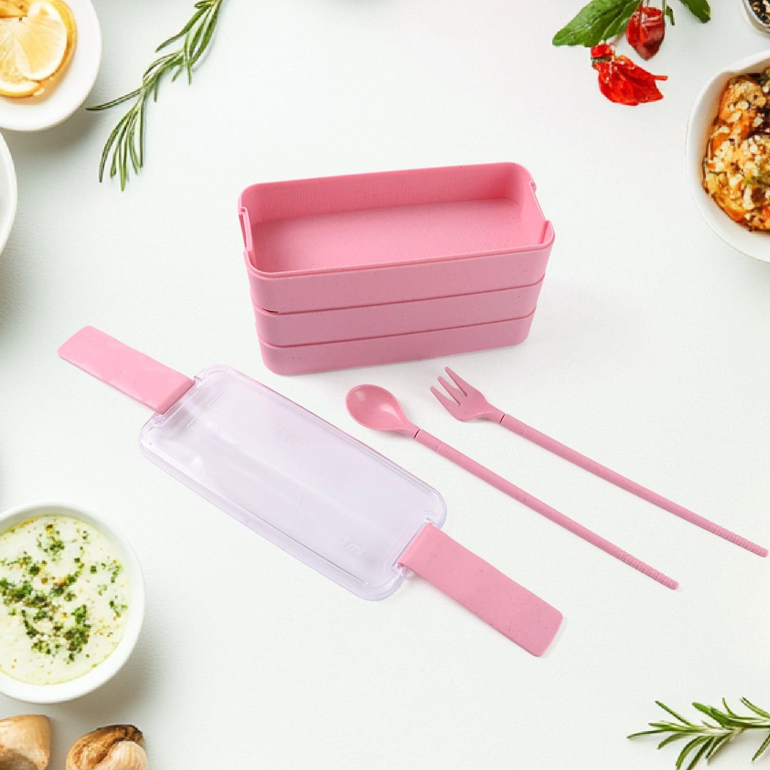 3Layer Bento Lunch Box Set thumbnail 2