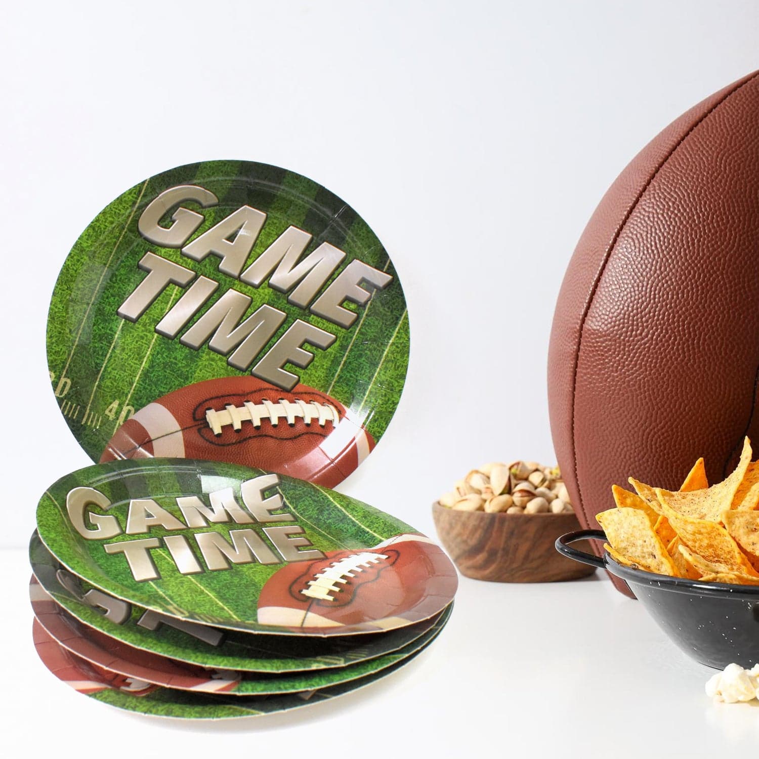 Round Plates Disposable Paper Plates Happy Birthday, Gift (10 Pcs Set / Mix Design) thumbnail 10