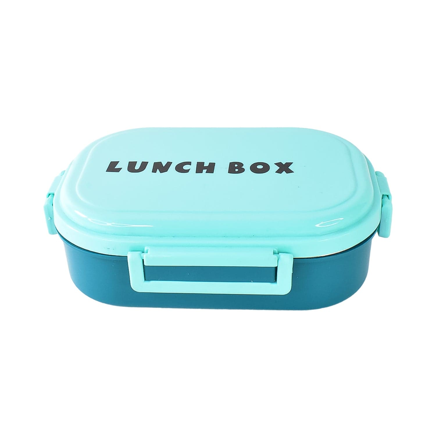 3 in 1 Spicy Bite Stainless Steel Lunch Box With Plastic Small Box & Spoon (1 Set) thumbnail 5