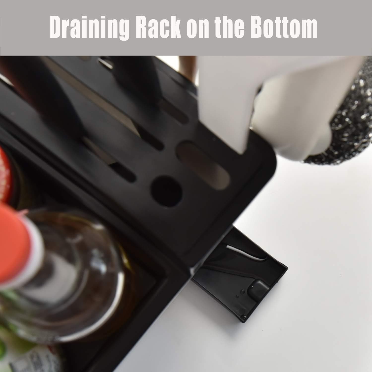 Multifunctional Kitchen Storage Organizer Rack thumbnail 6