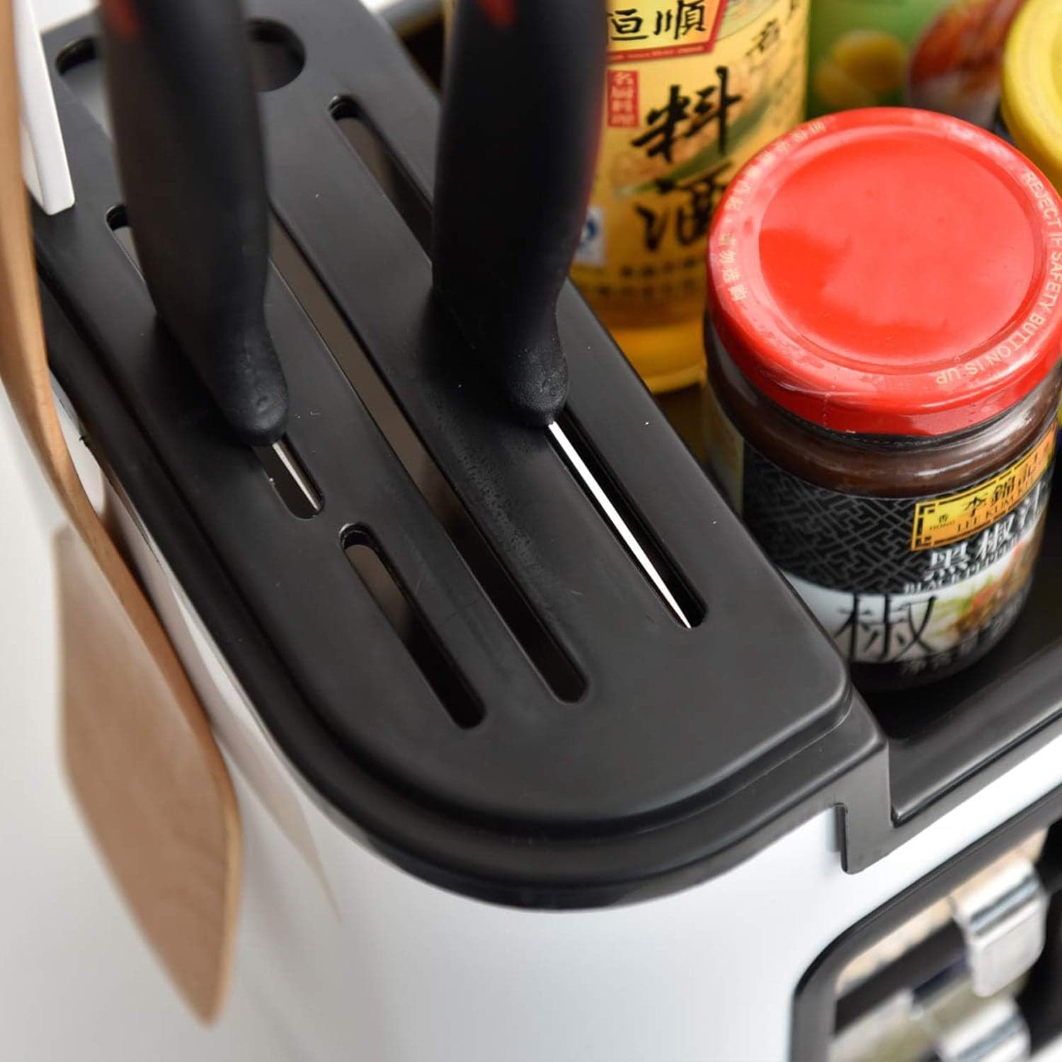 Multifunctional Kitchen Storage Organizer Rack thumbnail 7