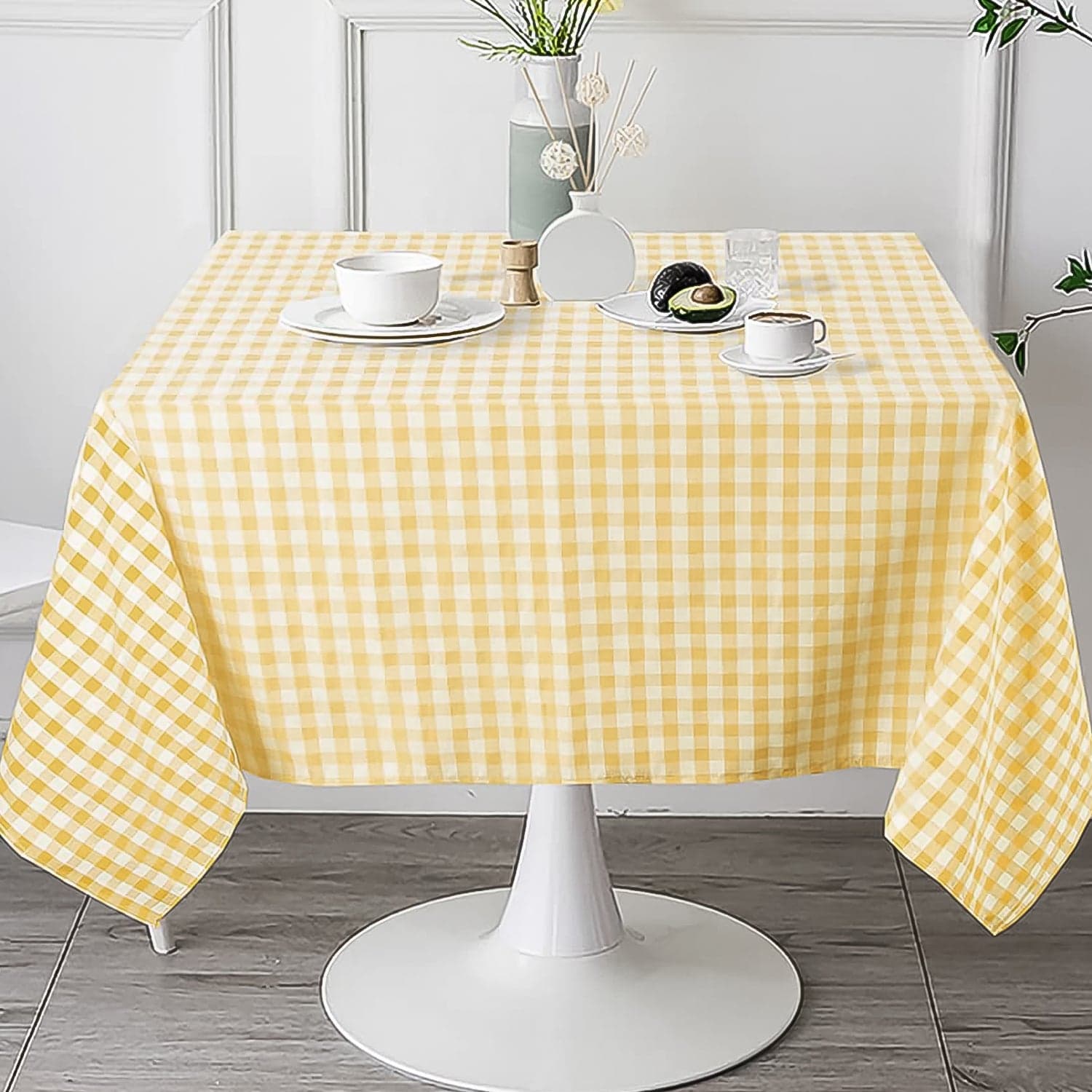 Reusable Table Cloth / Cover for Dining Picnic (160—160 Cm / 1 Pc) thumbnail 3