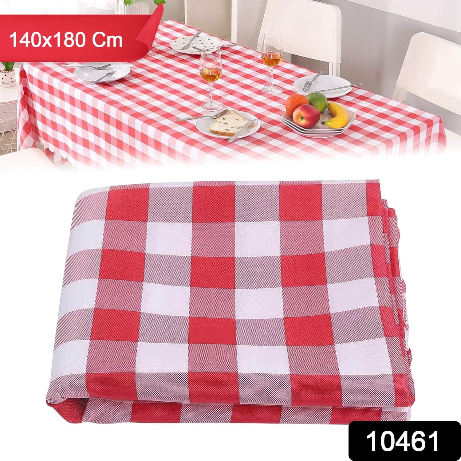 Reusable Table Cloth / Cover for Dining Picnic (140x180 Cm / 1 Pc) thumbnail 2