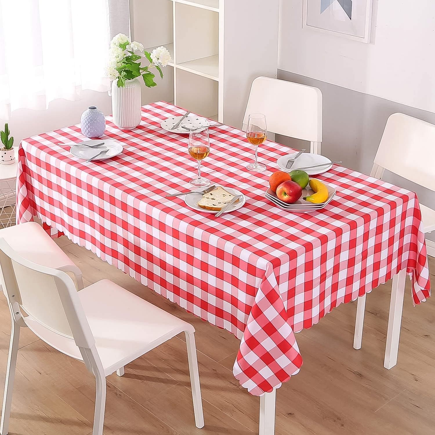 Reusable Table Cloth / Cover for Dining Picnic (140x180 Cm / 1 Pc) thumbnail 4