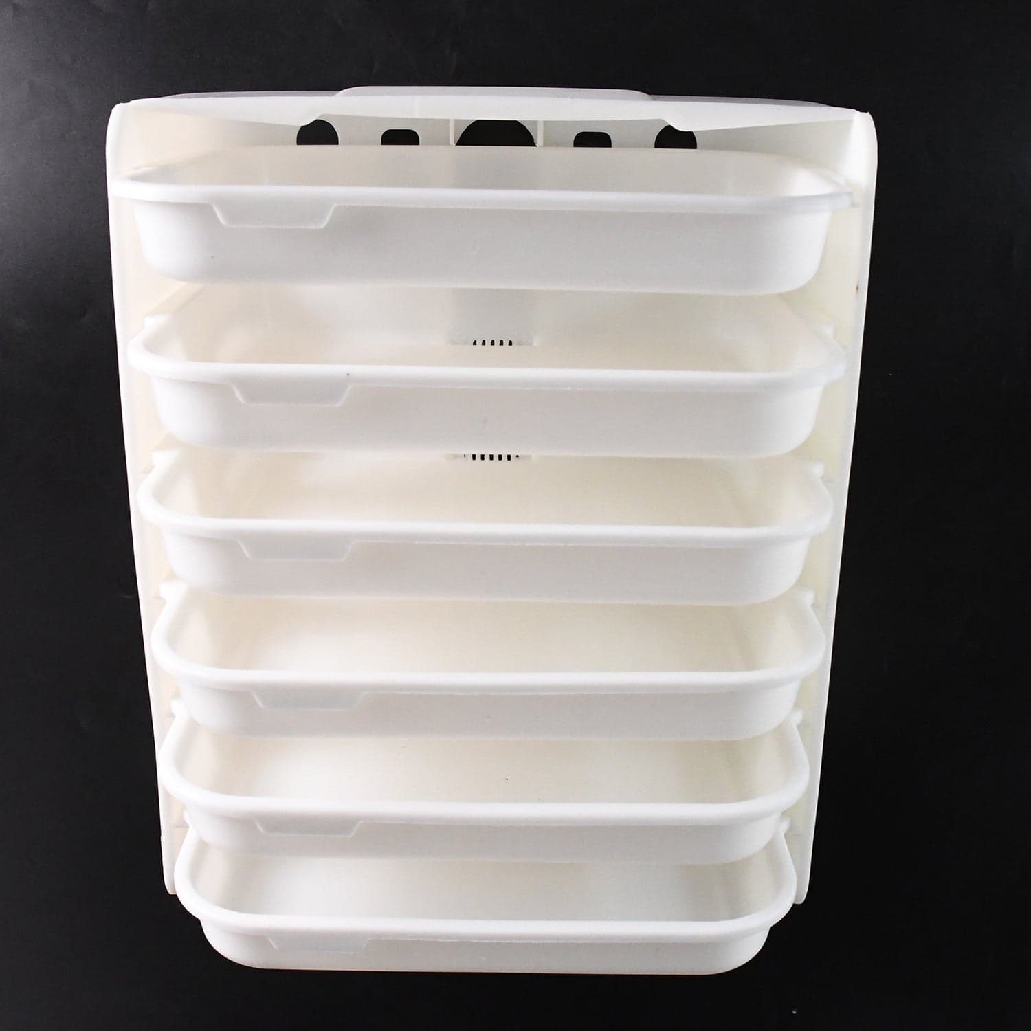 Plastic 6 Layer Wall-Mounted Food Organizer Rack (1 Set) thumbnail 6