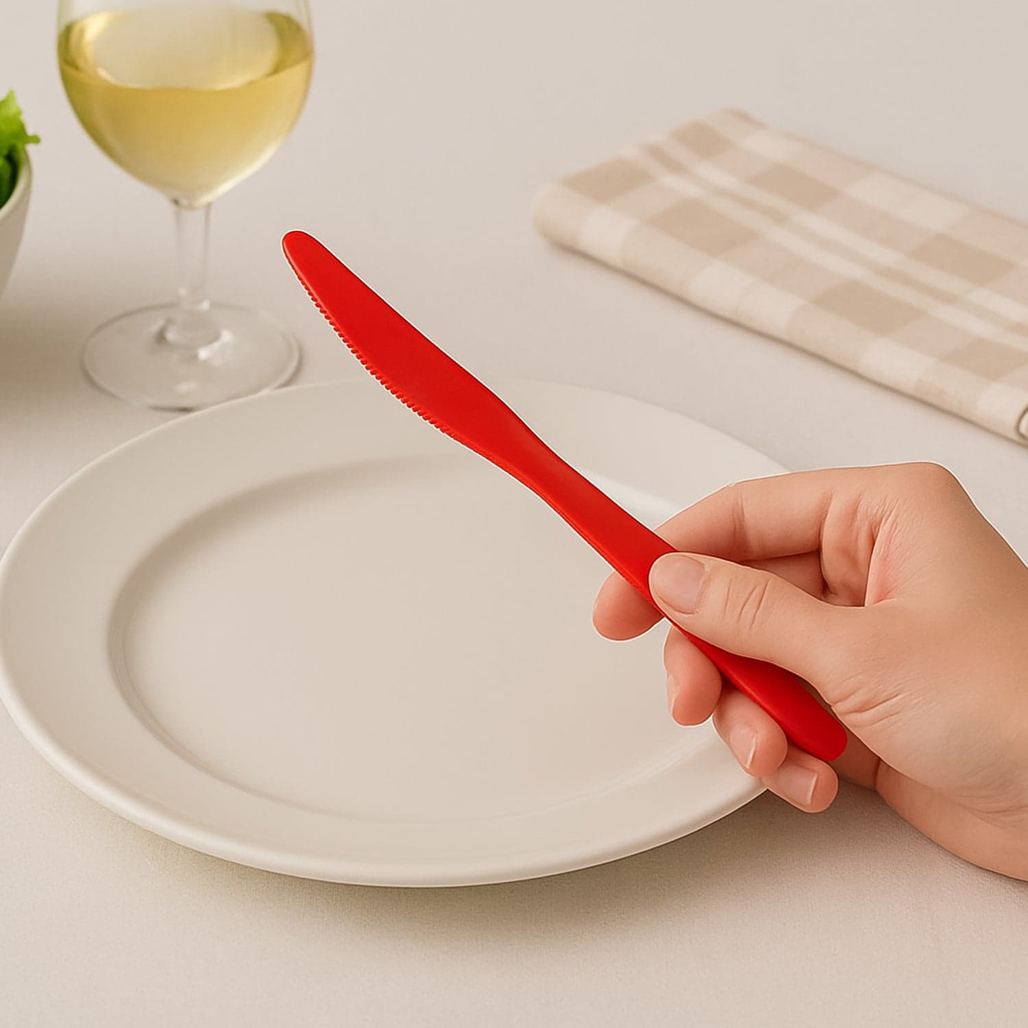 Reusable Lightweight Food Grade Knives 10 Pc thumbnail 3