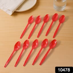 Reusable Food Grade Plastic Spoons 24 Pc