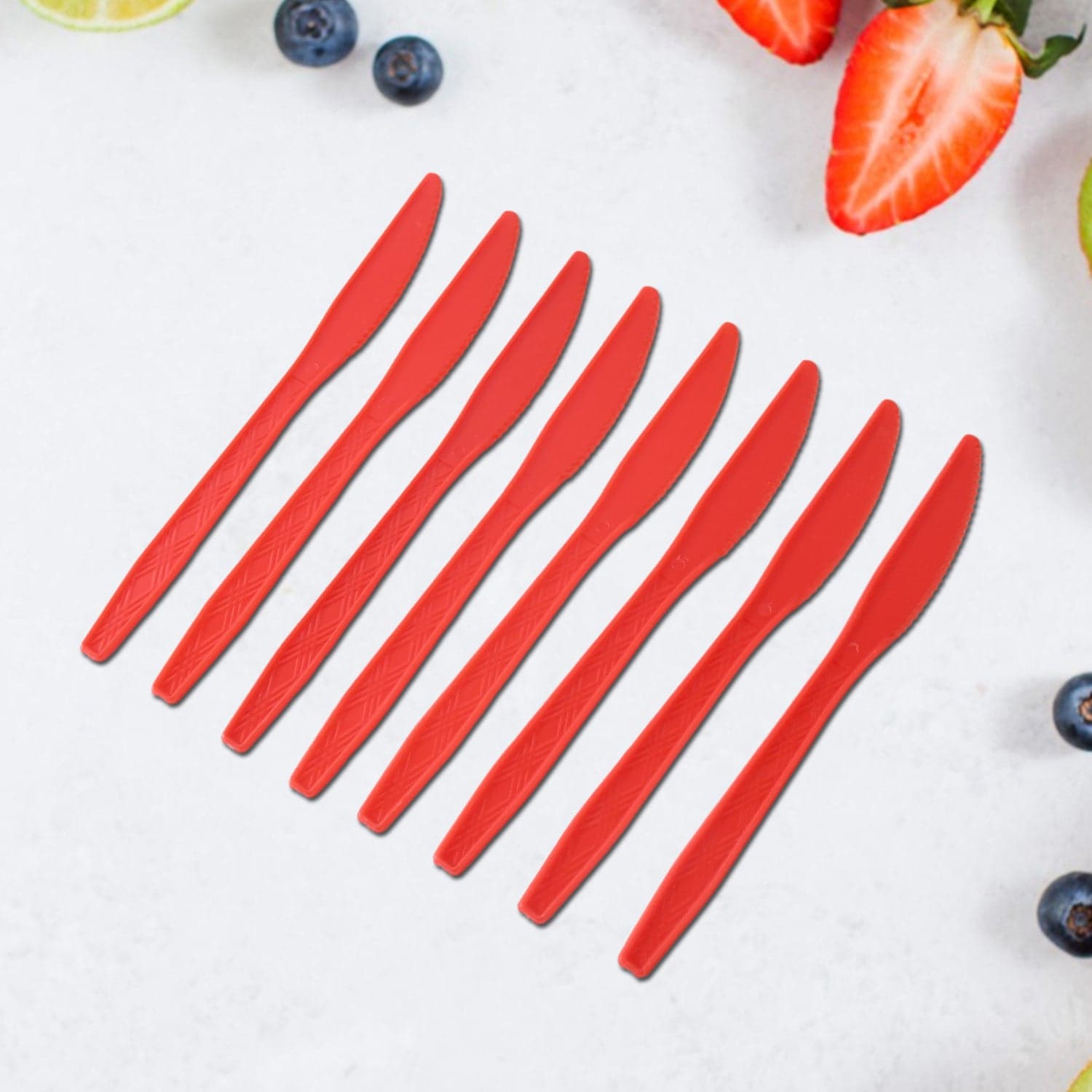 Durable Plastic Knives 8 Pc thumbnail 3