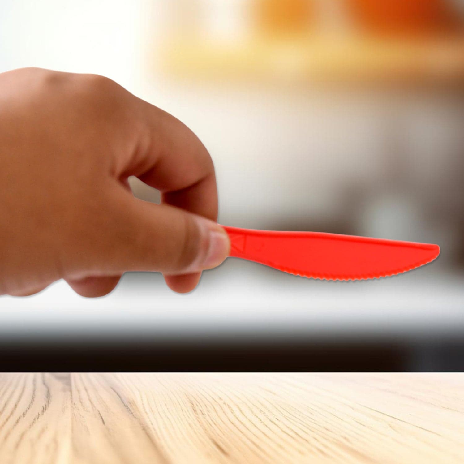 Durable Plastic Knives 8 Pc thumbnail 5