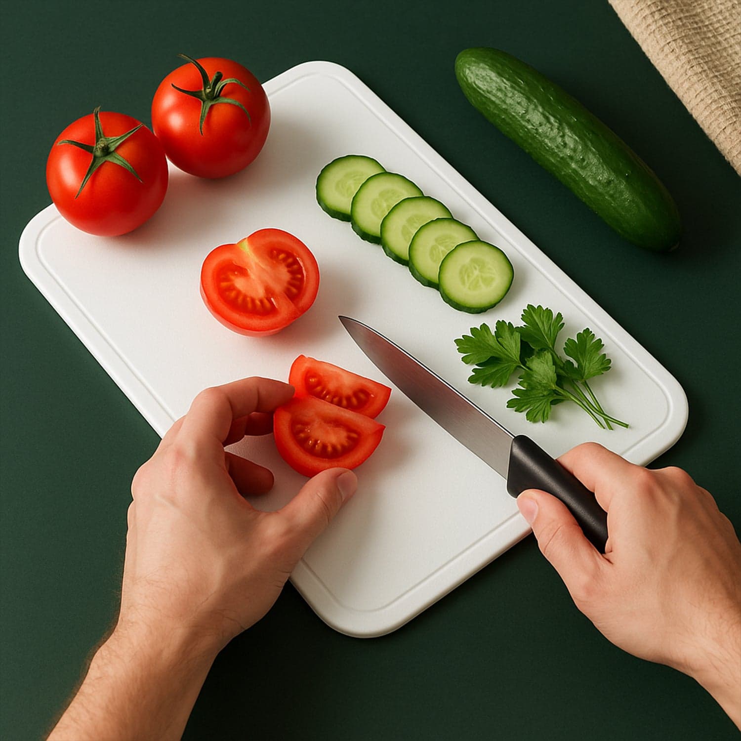 Plastic Chopping Board 1Pc thumbnail 3