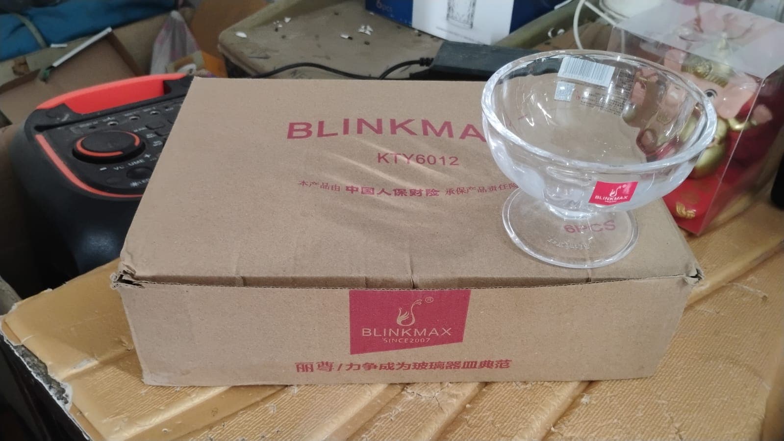 Premium Glass Ice Cream Dessert Bowl 6 Pc Set thumbnail 7